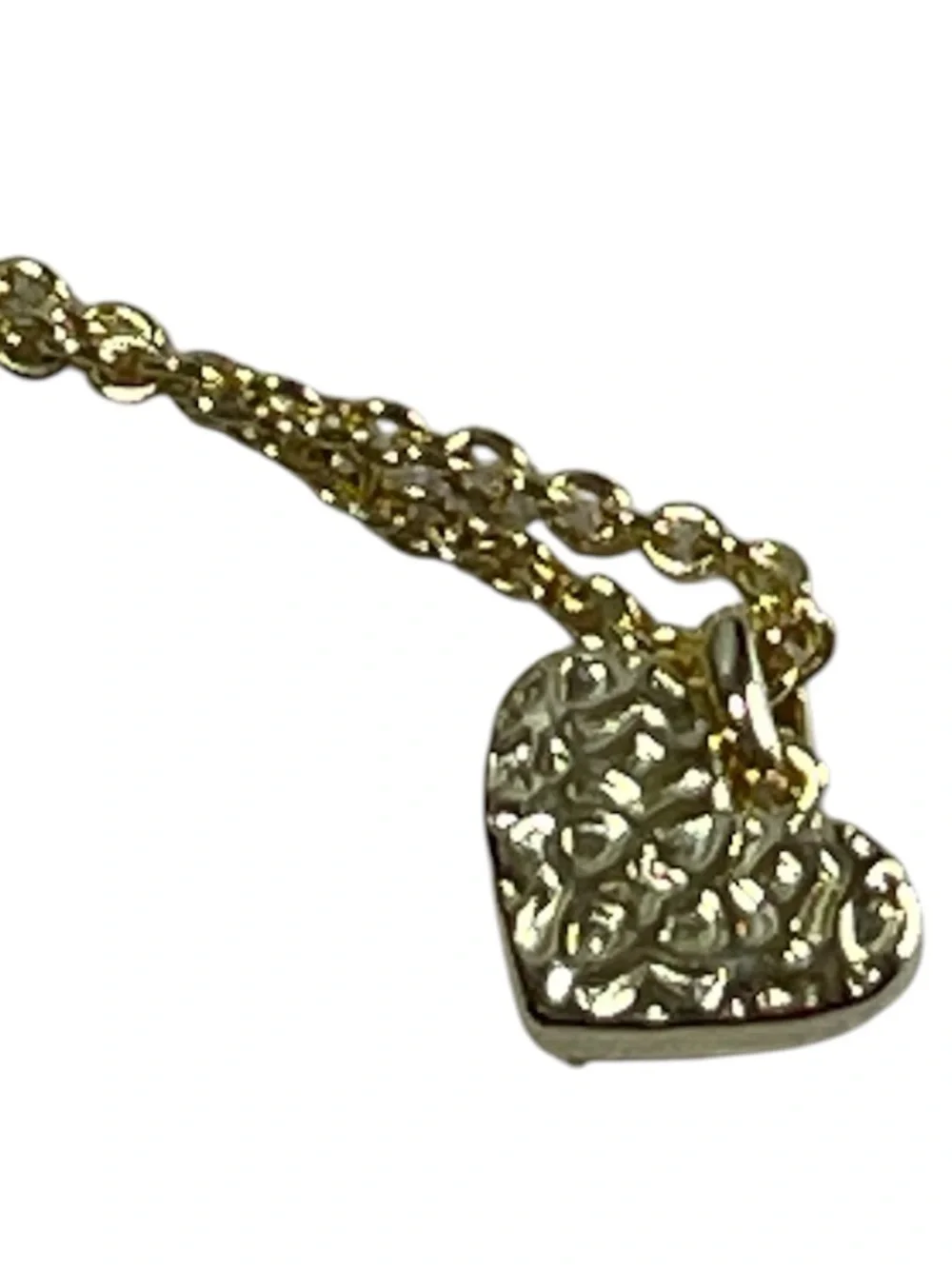 Kendra Scott Ari Gold Pavé Crystal Heart Multi Strand Necklace White CZ